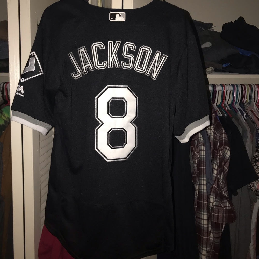 Men’s Bo Jackson white Sox jersey